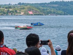 Arus Lalu Lintas di Balige Masih Lancar Hari Pertama F1H2O Powerboat Grand Prix Of Indonesia 2025