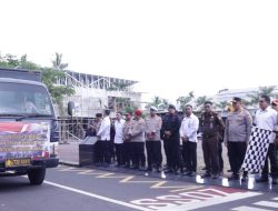 Polda Bengkulu Salurkan 2 Ton Beras Logistik ke Sumbar Sumut dan Aceh
