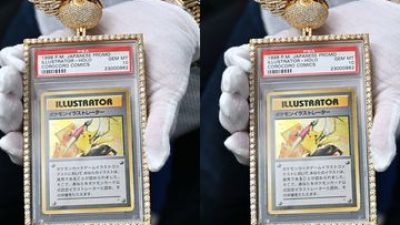 Rekor Kartu Pokemon Langka