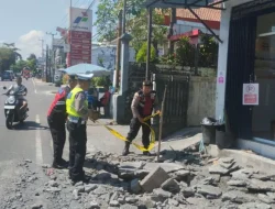 Ledakan di Badung Bali Rusak Trotoar 25 Meter Polisi Selidiki Dugaan Kebocoran BBM